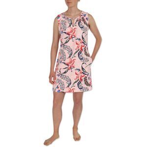 Sesoire Floral Print Nightgown Womens Small